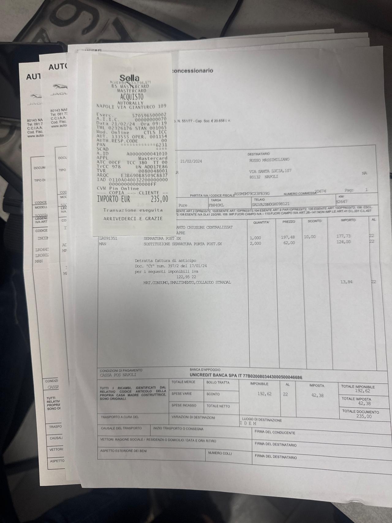 Land Rover Range Evoque 2.0 TD4 150 CV 5p. Pure