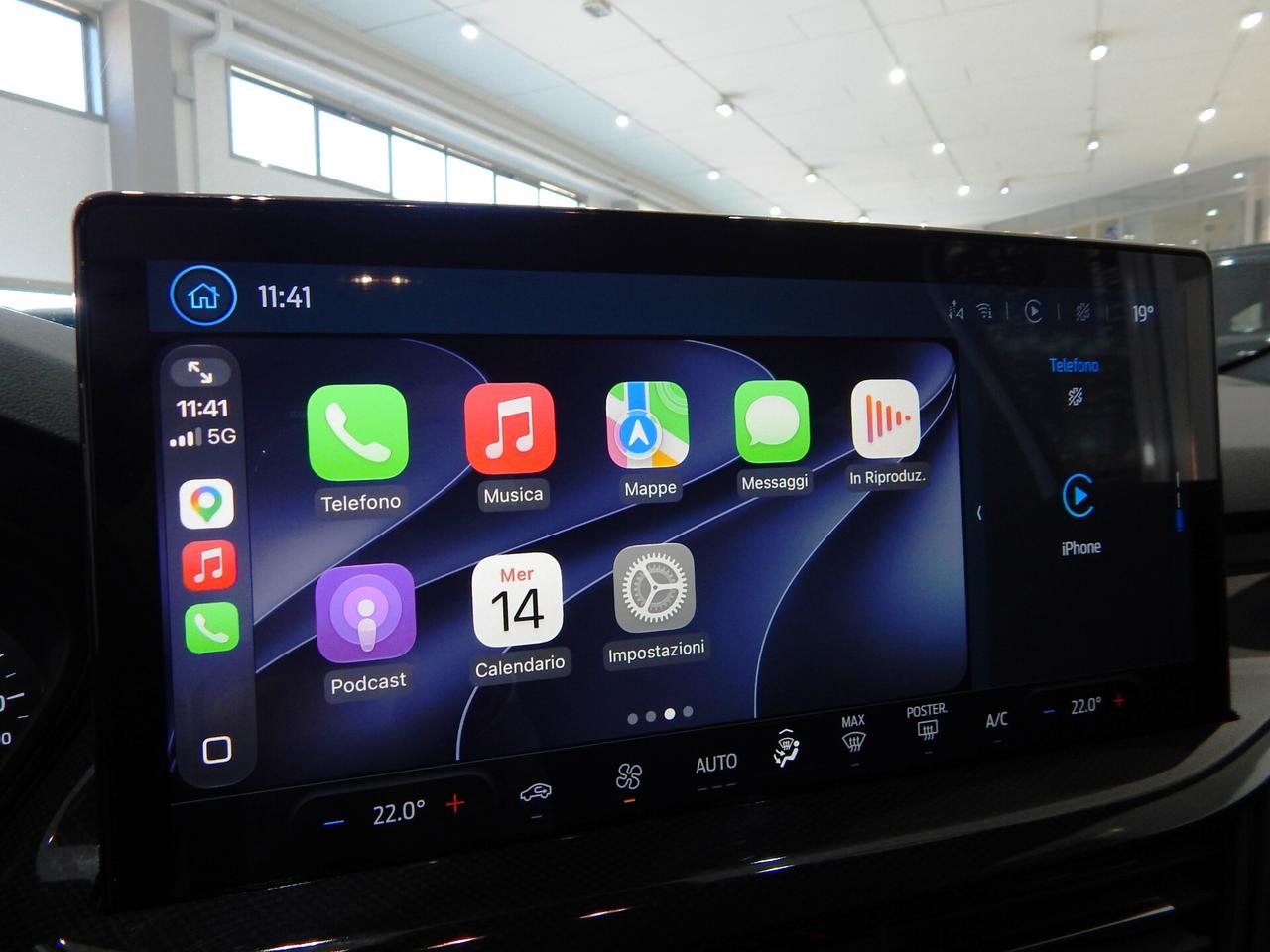 Ford Focus SW 1.5 ecoblue ST-Line 120cv Aut. NAVI-CARPLAY-PARK-LED