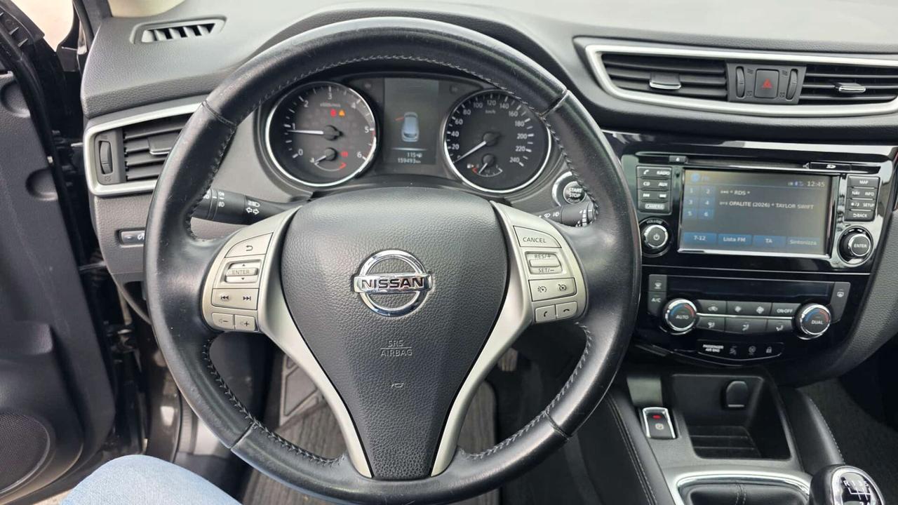 Nissan Qashqai 1.5 dCi Tekna Tetto Telecamera