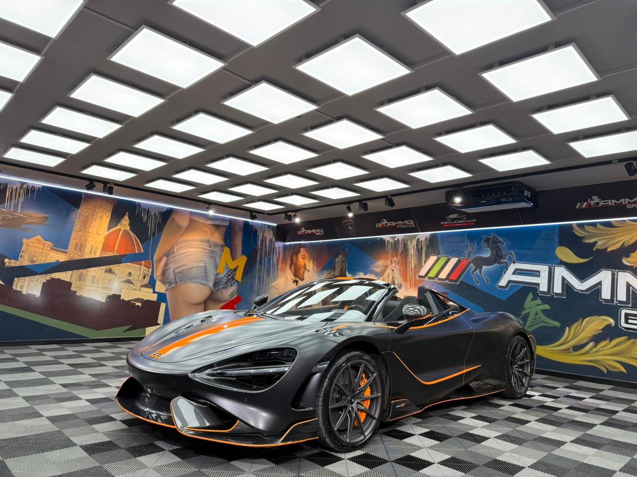 Mclaren 765LT PELLICOLATA NERO OPACO (765)