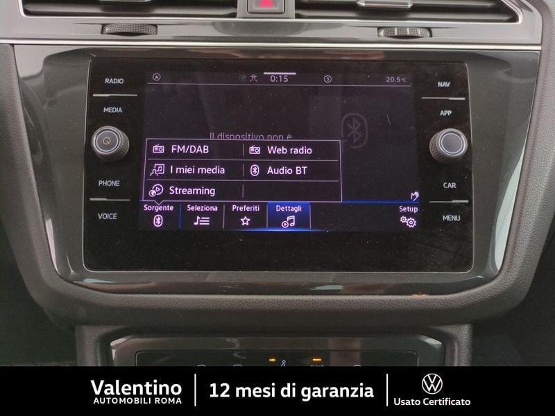 Volkswagen Tiguan 1.5 TSI DSG 150 CV ACT Elegance