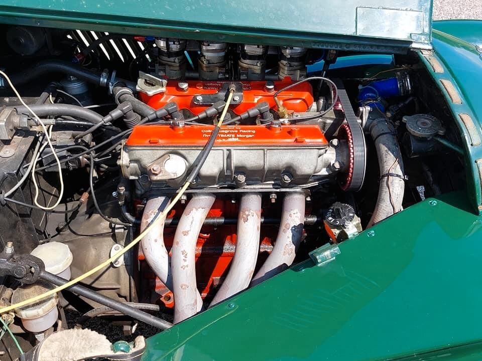 Morgan Plus 4 cc 2000 del 1987 una delle 92 con motore Fiat