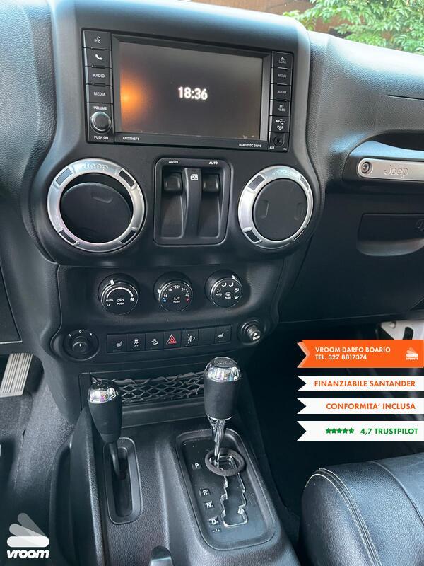 JEEP Wrangler 3ª serie Wrangler 2.8 CRD Sahara...