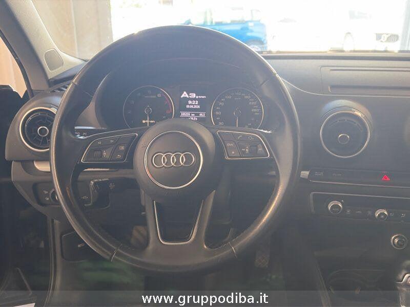 Audi A3 III 2016 Sportback Benzina Sportback 30 1.5 g-tron Business 131cv s-tronic