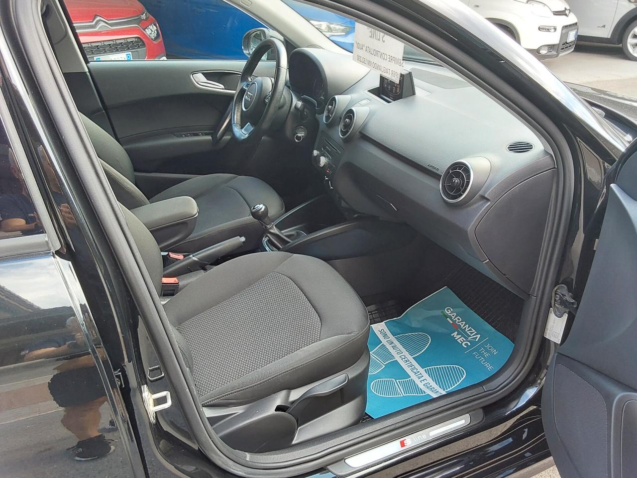 Audi A1 SPB 1.6 90 CV TDI S line 5 Porte.