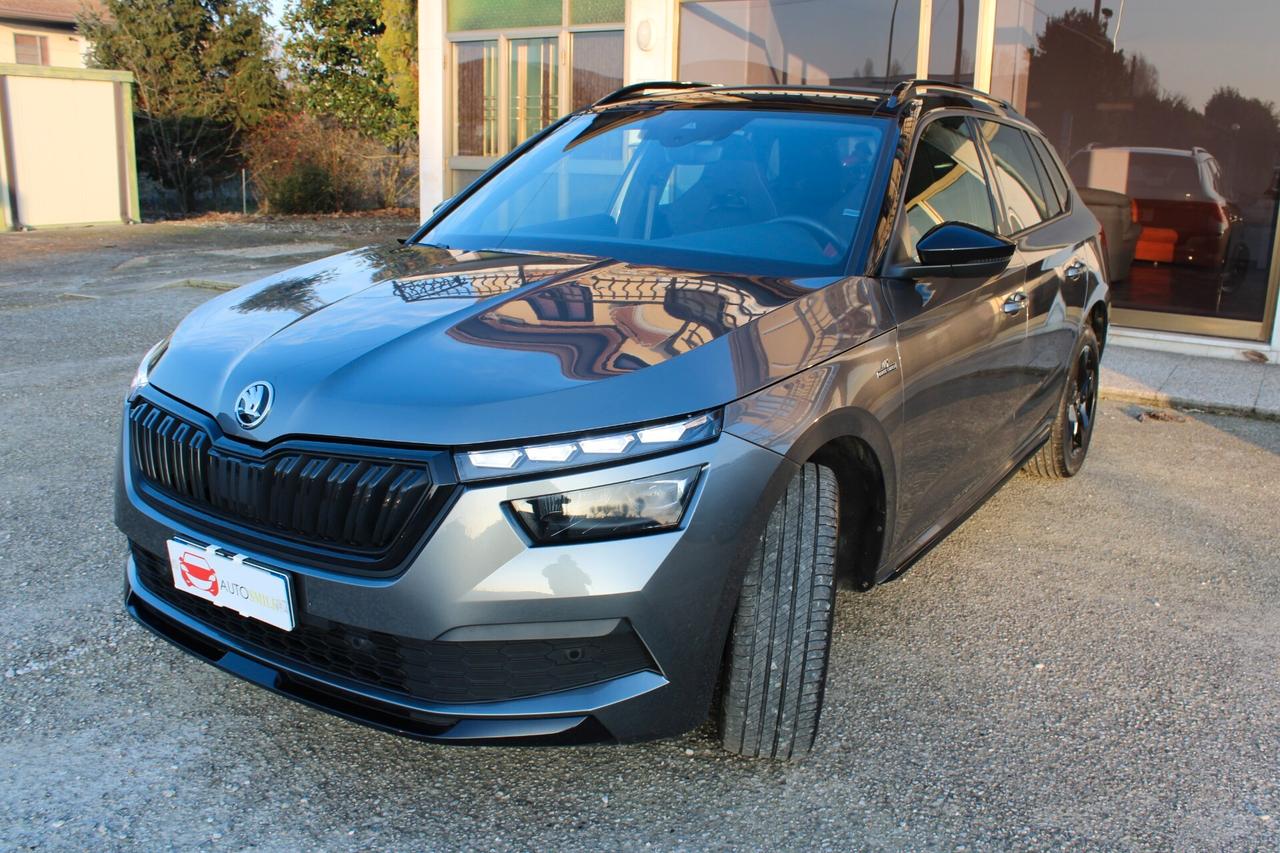Skoda Kamiq 1.0 tsi Monte Carlo 110cv dsg TETTO XNEOP R-CAMERA