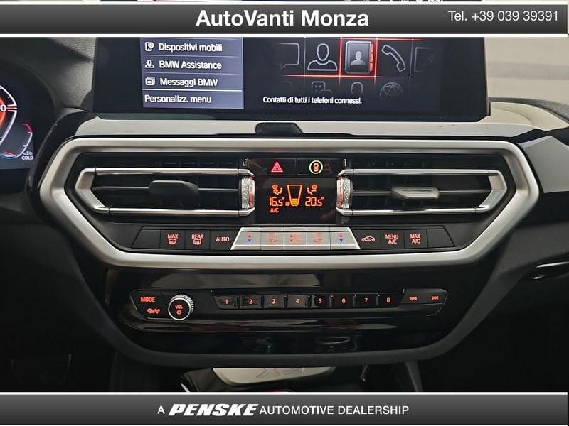 BMW X3 X3 xdrive20d mhev 48V Msport auto
