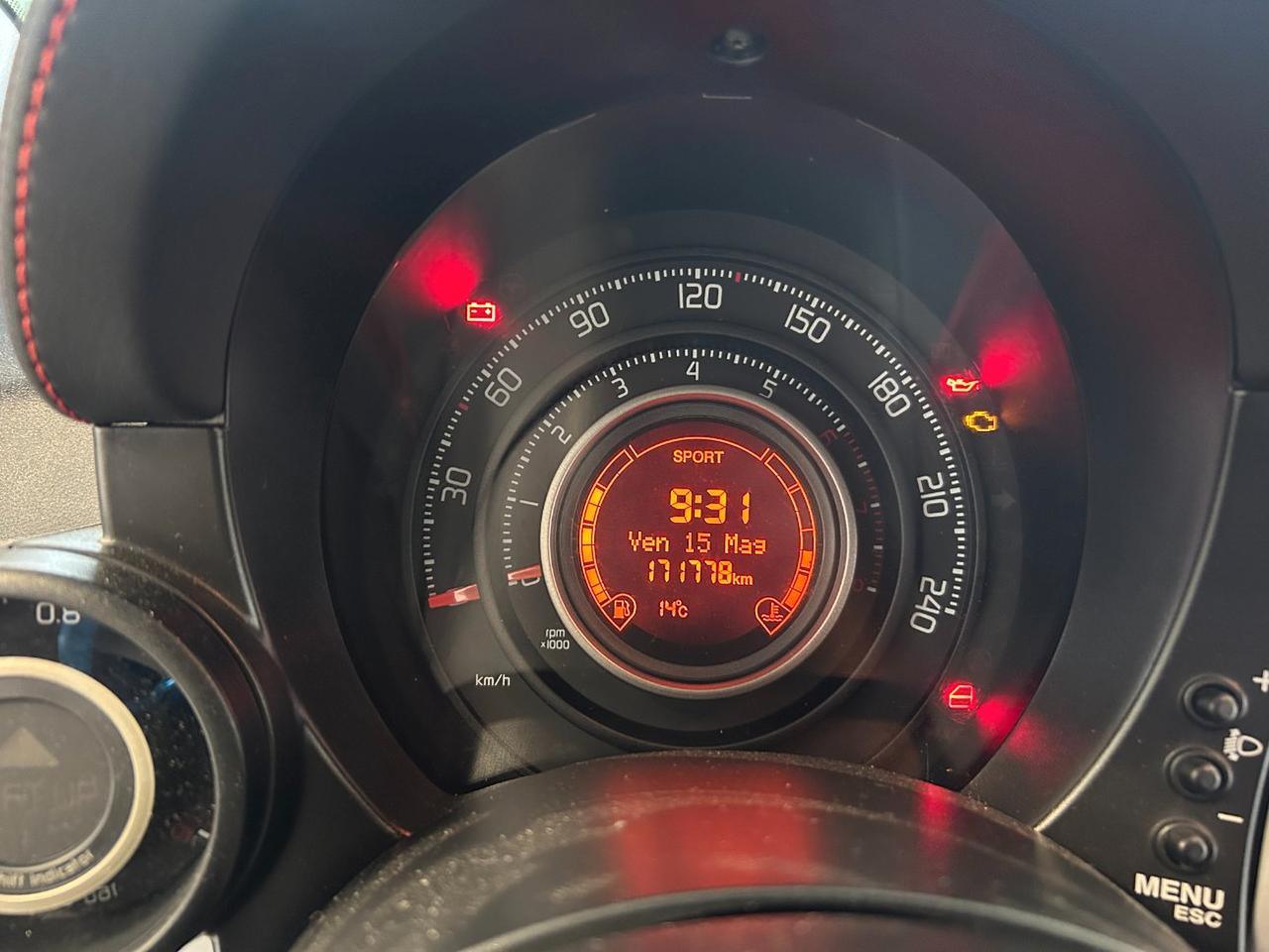 Abarth 595 1.4 16v t. t-jet Competizione 160cv