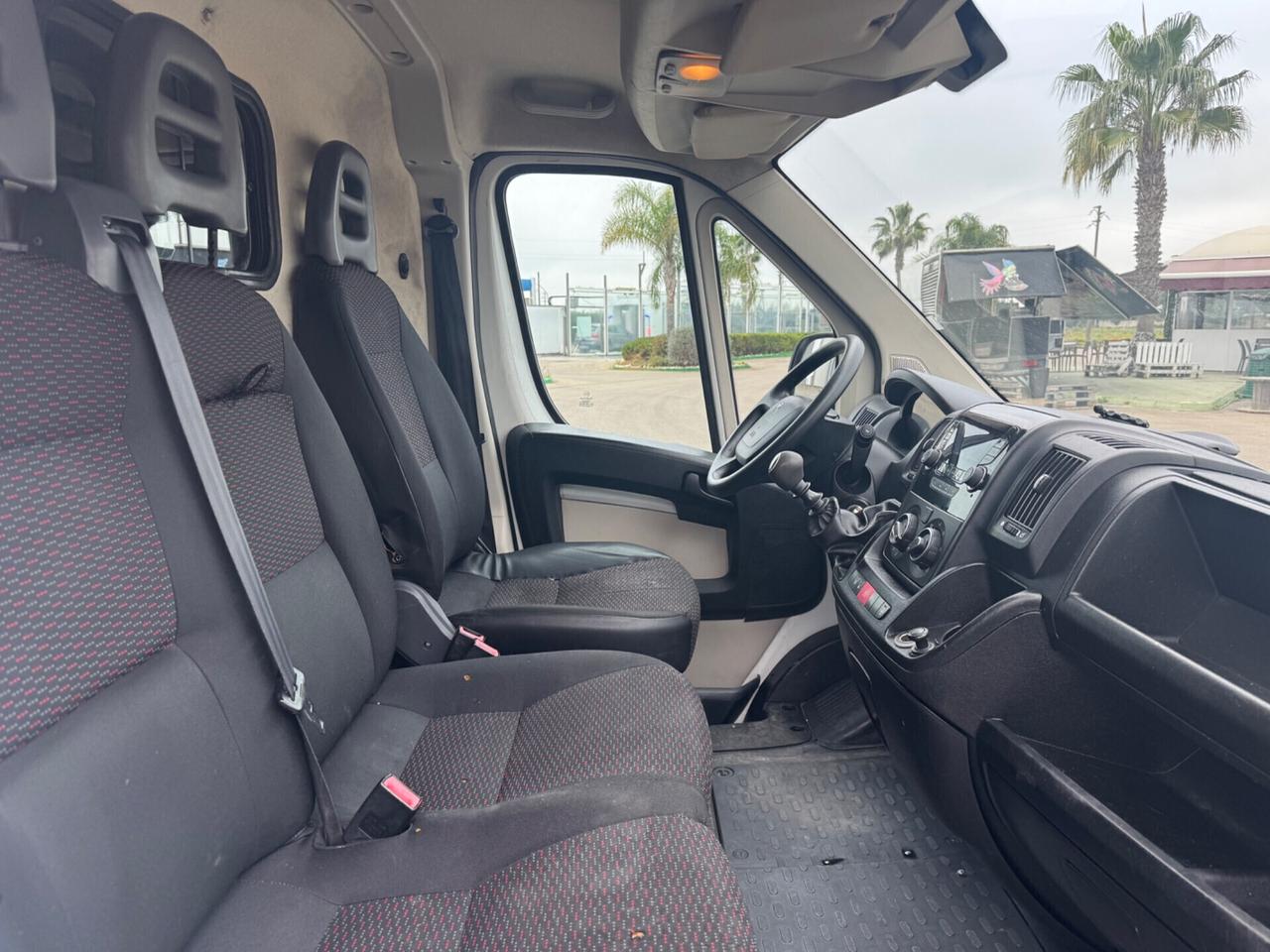 PEUGEOT BOXER 2.2 130CV TETTO BICOLOR NERO-2015 GARANZIA 24 MESI