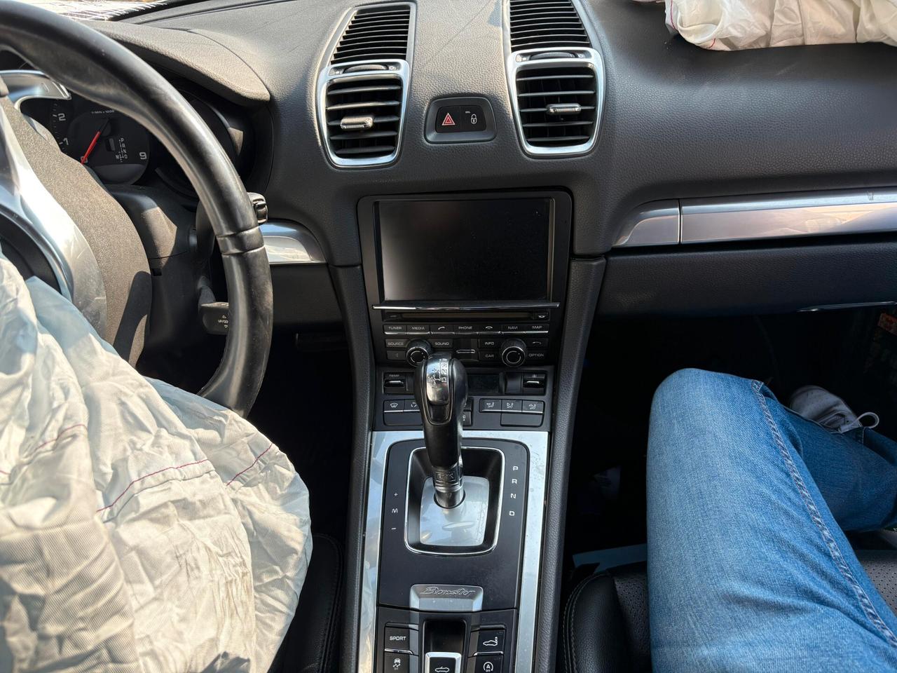 Porsche Boxster 2.7 incidentata