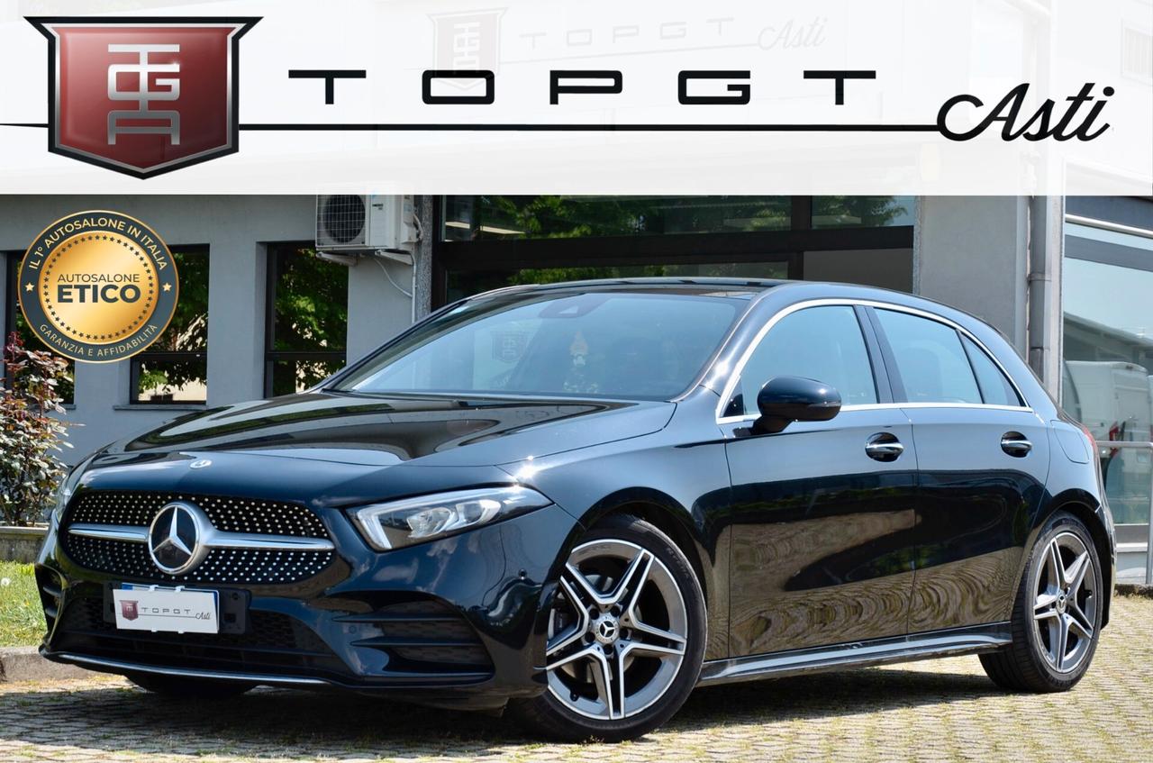 MERCEDES-BENZ A 200d PREMIUM AMG LINE 150cv AUTO, EURO 6D, 64 COLORI, HI-FI PREMIUM, RETROCAMERA, PERMUTE