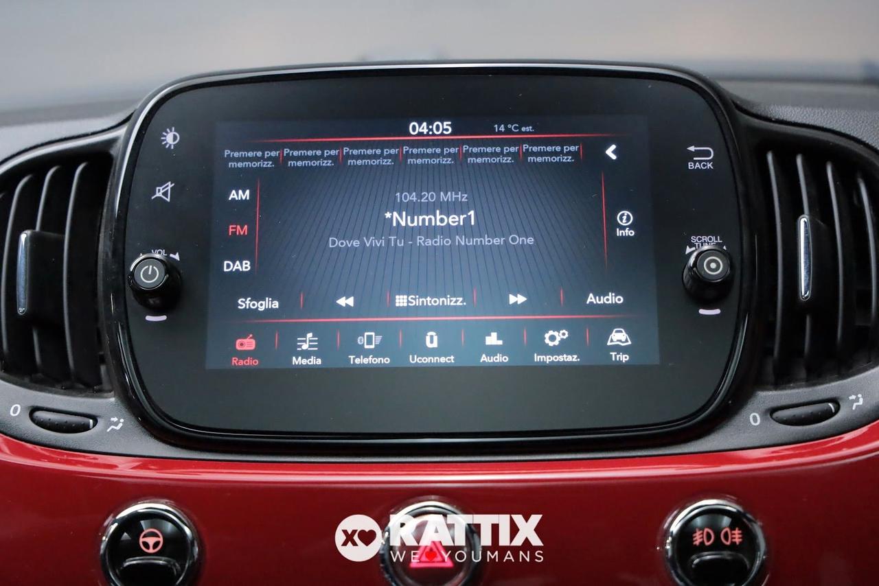 Fiat 500 1.0 Hybrid 70CV Dolcevita + tetto panoramico