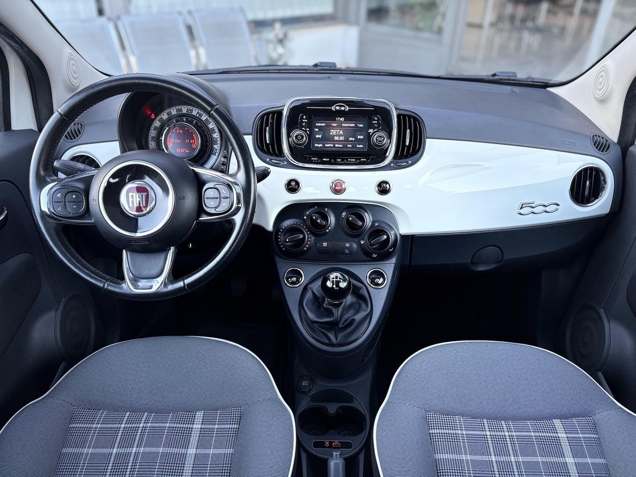Fiat 500 1.2 Benzina 69CV E6 Neo -2017