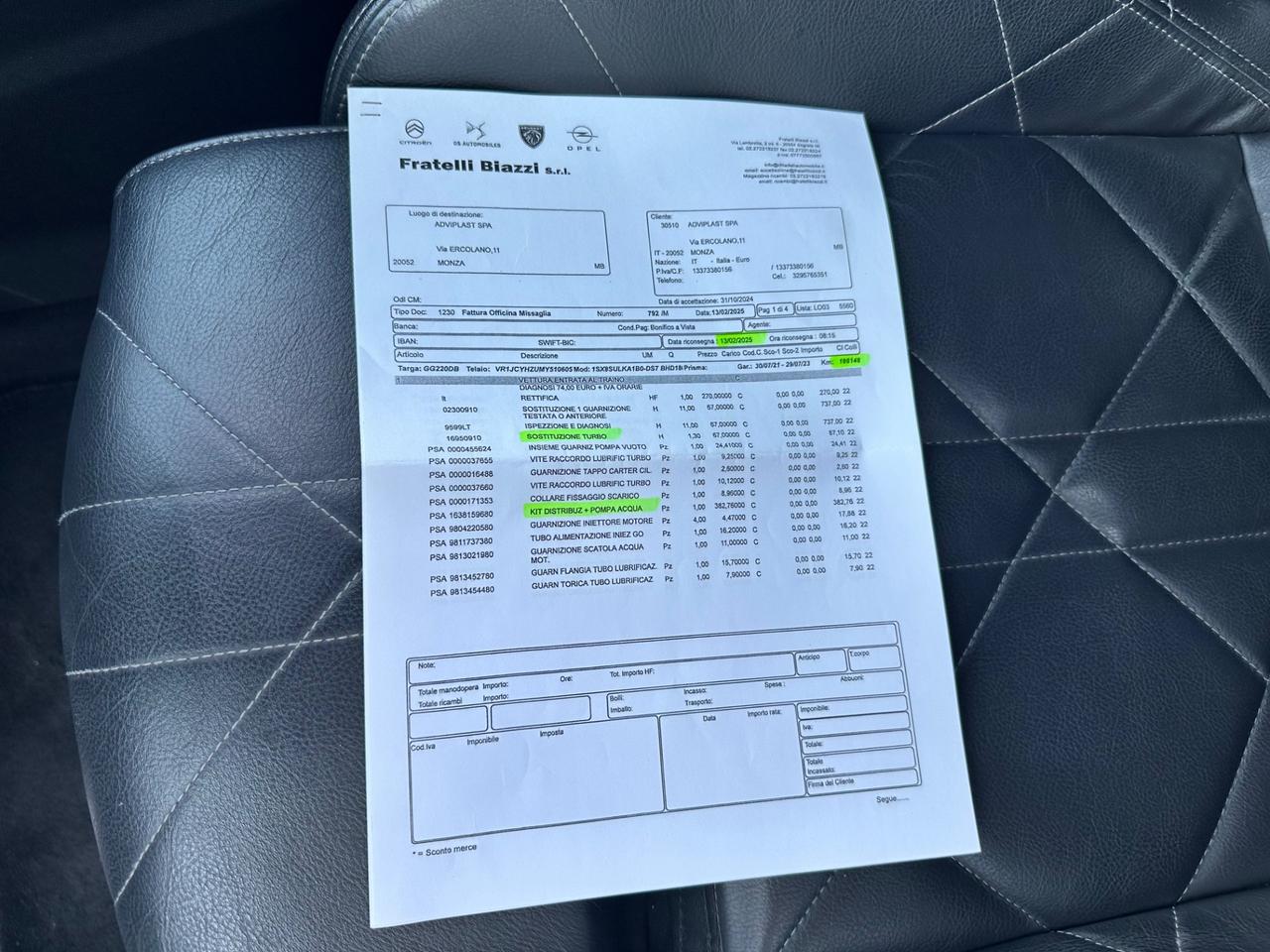 Ds 7 Crossback BlueHDi 130 aut. Performance Line+