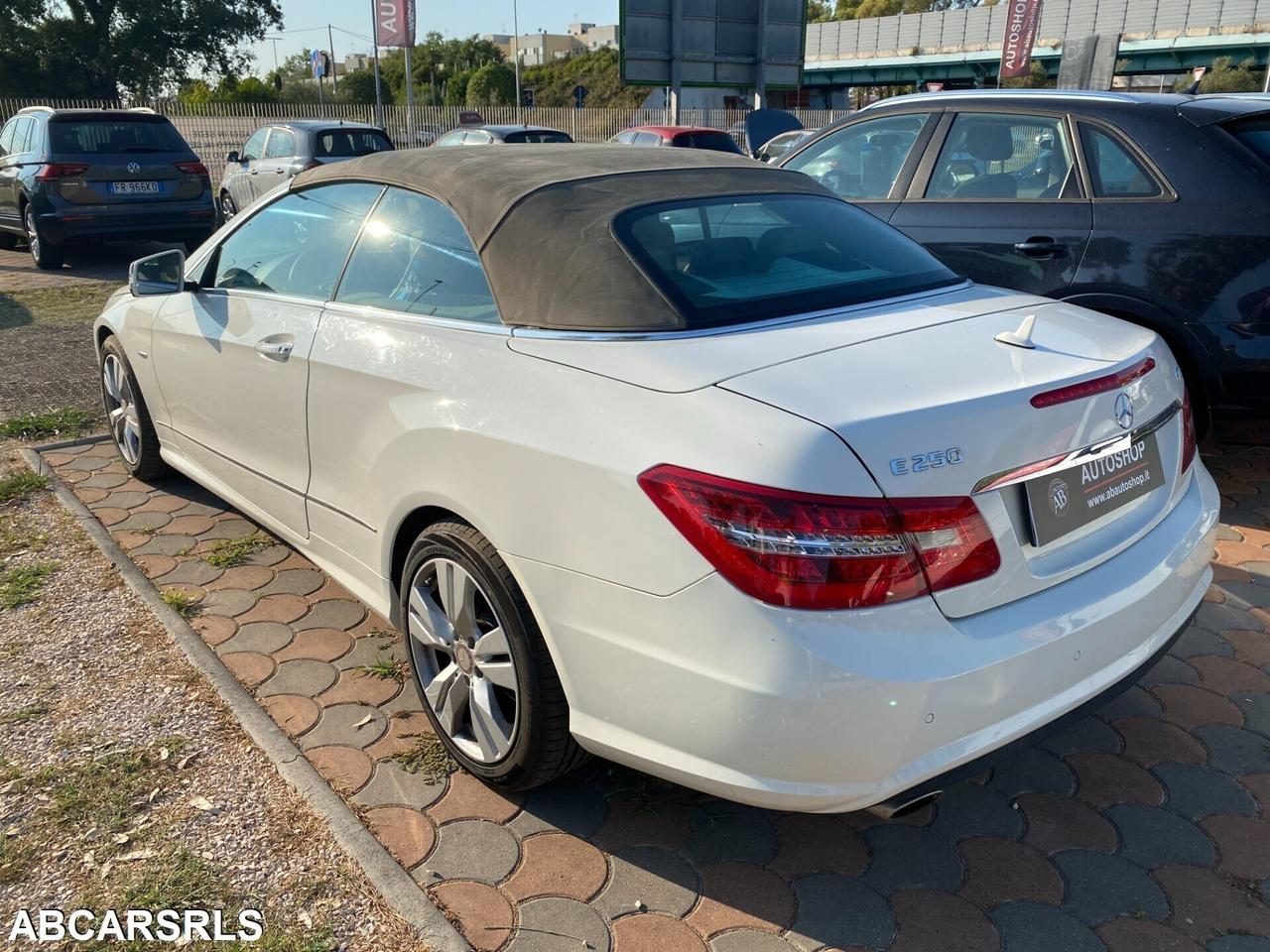MERCEDES - Classe E - E 250 CDI Cabrio BlueEFFICIE