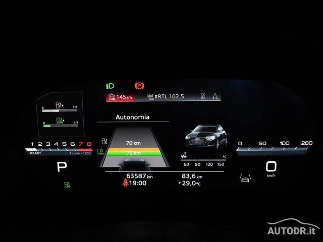 AUDI A3 SPB 30 G-Tron S-Tronic Advanced CERCHI 18, NAVI