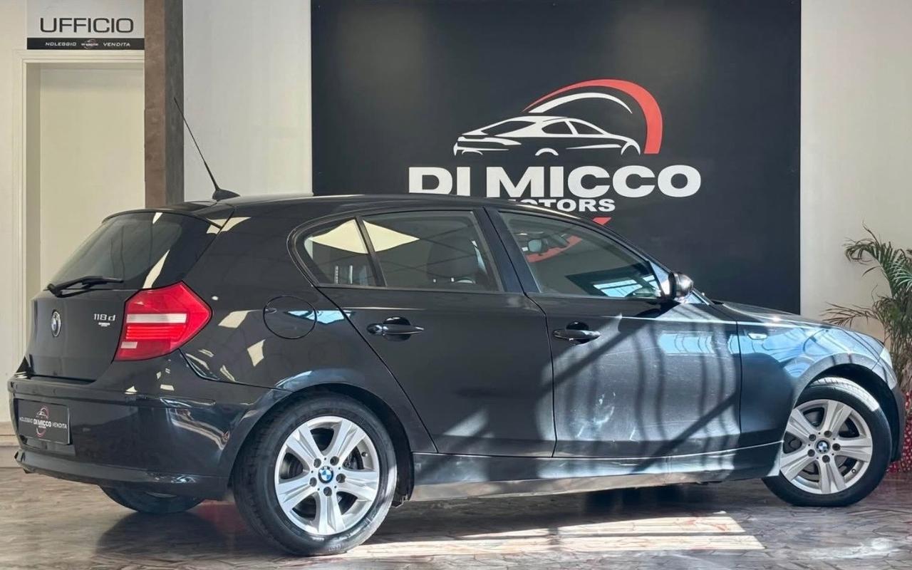 Bmw 118 118d cat 5 porte Futura DPF