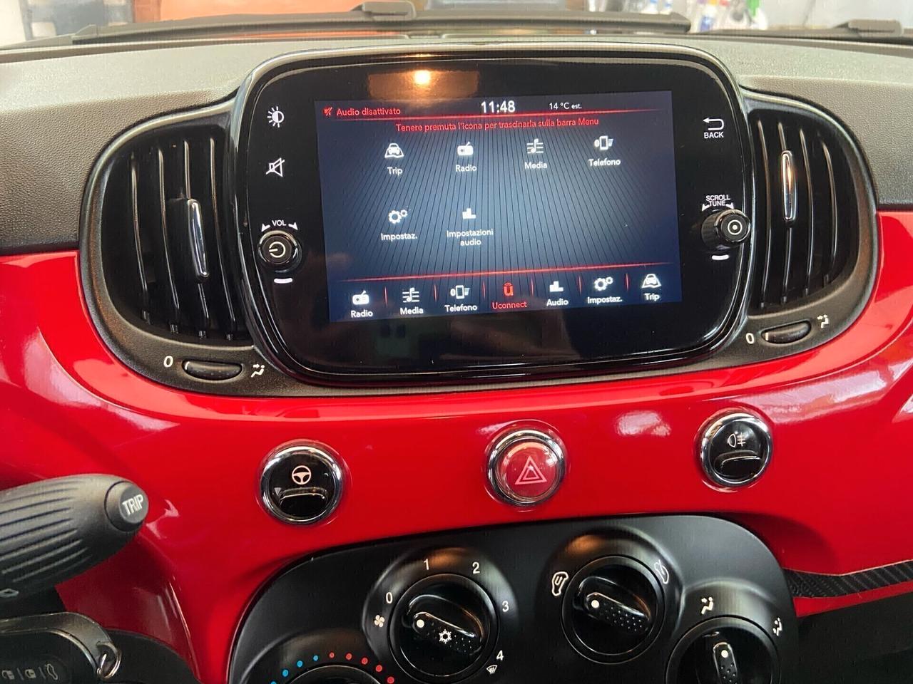 Fiat 500 1.0 Hybrid Red