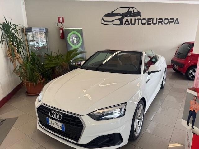 AUDI A5 2ª serie A5 Cabrio 40 TFSI S tronic Bu...