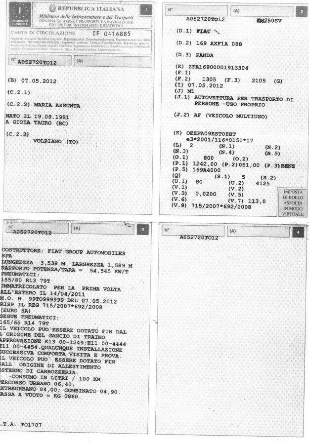 Fiat Panda 1.2 Unico Prop. 128700Km