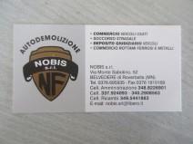 AUTODEMOLIZIONI NOBIS SRL