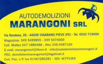 AUTODEMOLIZIONI MARANGONI SRL