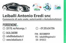 LEIBALLI ANTONIO EREDI DI BARBIERI FRANCO e C. SOCIETA IN AC- COMANDITA SEMPLICE